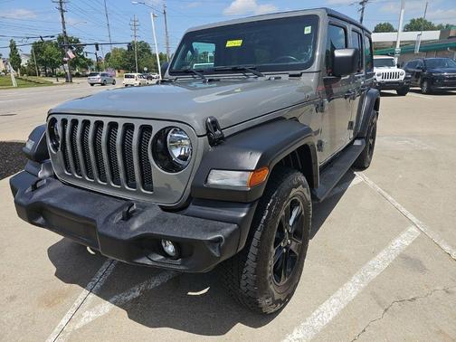 Sting Gray Clearcoat 2021 Jeep Wrangler Unlimited Sport Altitude