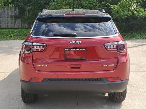 Red 2026 Jeep Compass Limited