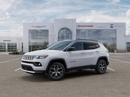 Bright White Clearcoat 2026 Jeep Compass Limited
