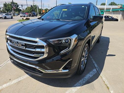 Ebony Twilight Metallic 2018 GMC Terrain SLT