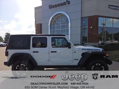 Bright White Clearcoat 2025 Jeep Wrangler 4xe Rubicon