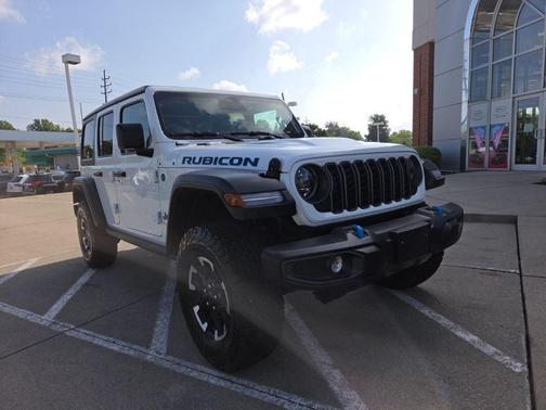 Bright White Clearcoat 2025 Jeep Wrangler 4xe Rubicon