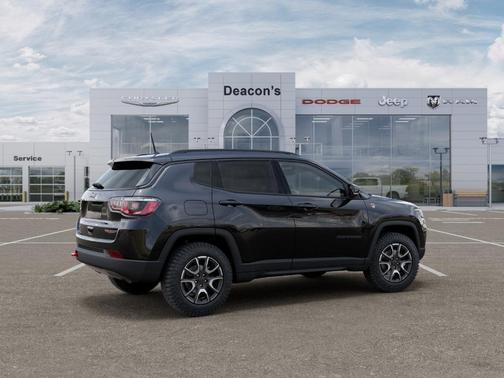 Diamond Black 2026 Jeep Compass Trailhawk