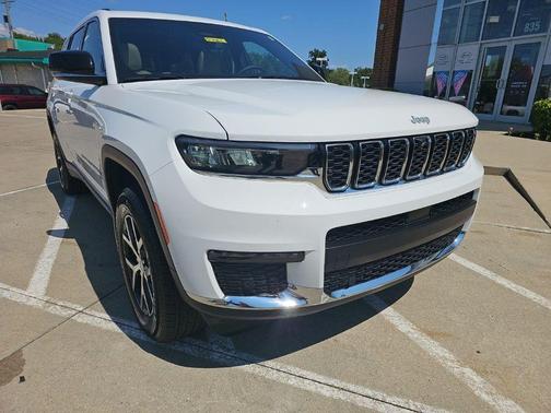 Bright White Clearcoat 2025 Jeep Grand Cherokee L Limited