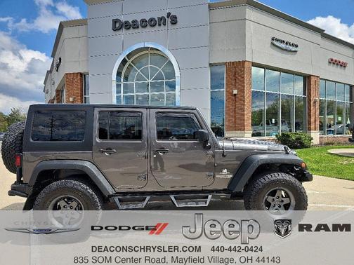 Granite Crystal Clearcoat Metallic 2018 Jeep Wrangler JK Unlimited Sport