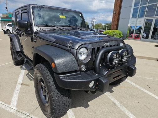 Granite Crystal Clearcoat Metallic 2018 Jeep Wrangler JK Unlimited Sport