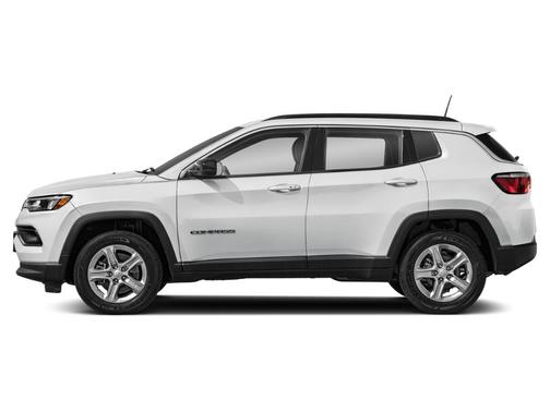 Bright White Clearcoat 2023 Jeep Compass Altitude