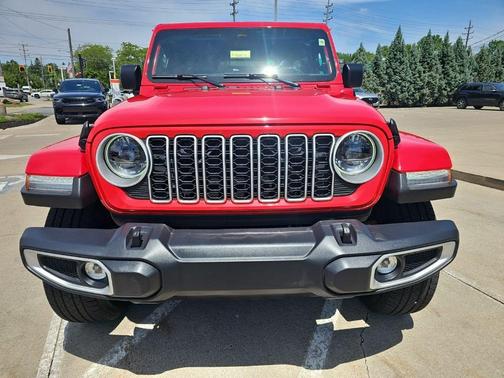 Firecracker Red Clearcoat 2025 Jeep Wrangler 4xe Sahara
