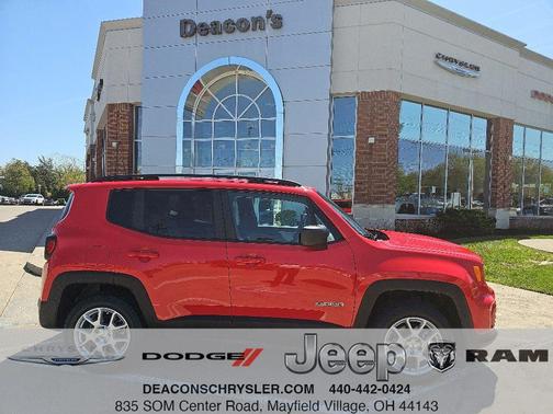 Colorado Red Clearcoat 2022 Jeep Renegade Latitude