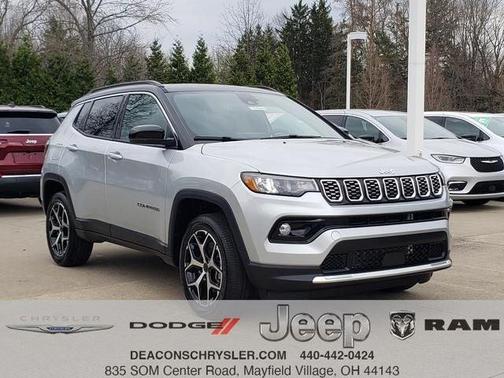 Silver Zynith 2026 Jeep Compass Limited