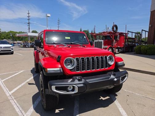 Firecracker Red Clearcoat 2025 Jeep Wrangler 4xe Sahara