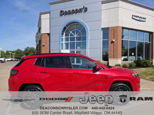 Redline Pearlcoat 2022 Jeep Compass Limited