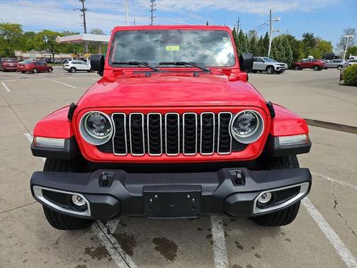 Firecracker Red Clearcoat 2025 Jeep Wrangler 4xe Sahara