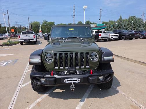 Sarge Green Clearcoat 2021 Jeep Wrangler Unlimited Rubicon