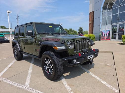 Sarge Green Clearcoat 2021 Jeep Wrangler Unlimited Rubicon