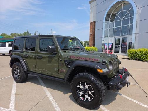 Sarge Green Clearcoat 2021 Jeep Wrangler Unlimited Rubicon