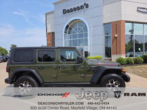 Sarge Green Clearcoat 2021 Jeep Wrangler Unlimited Rubicon