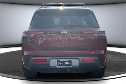 Scarlet Ember Tintcoat 2026 Nissan Pathfinder Platinum