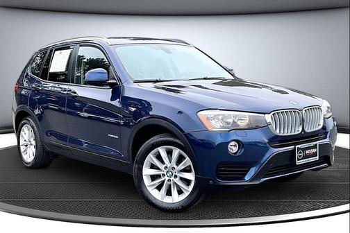 Deep Sea Blue Metallic 2017 BMW X3 xDrive28i