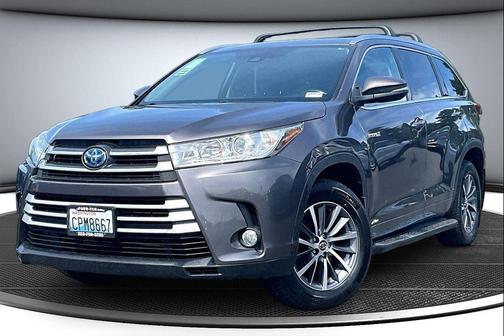 Predawn Gray Mica 2018 Toyota Highlander Hybrid XLE