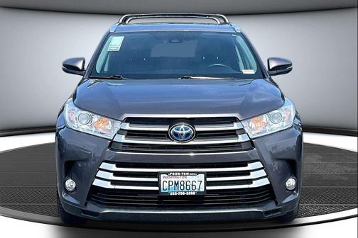 Predawn Gray Mica 2018 Toyota Highlander Hybrid XLE