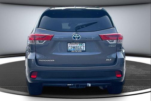 Predawn Gray Mica 2018 Toyota Highlander Hybrid XLE
