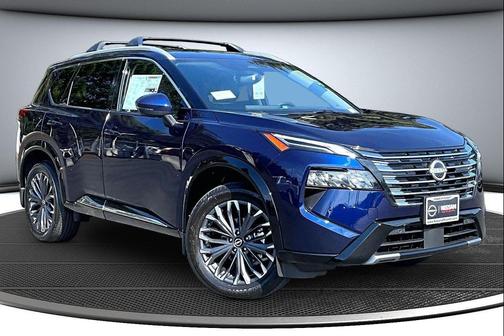 Deep Ocean Blue Pearl 2026 Nissan Rogue Platinum