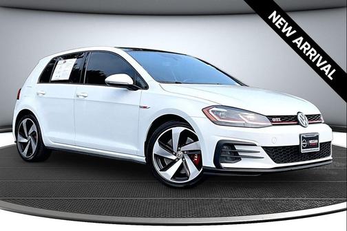Pure White 2019 Volkswagen Golf GTI 2.0T S 4-Door