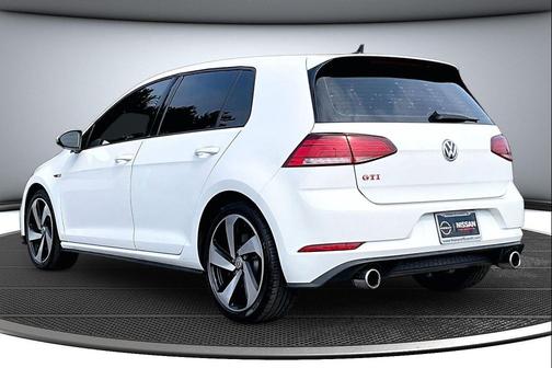 Pure White 2019 Volkswagen Golf GTI 2.0T S 4-Door
