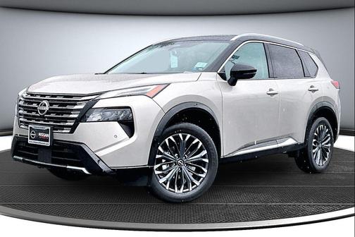 Champagne Silver/Black 2026 Nissan Rogue Platinum