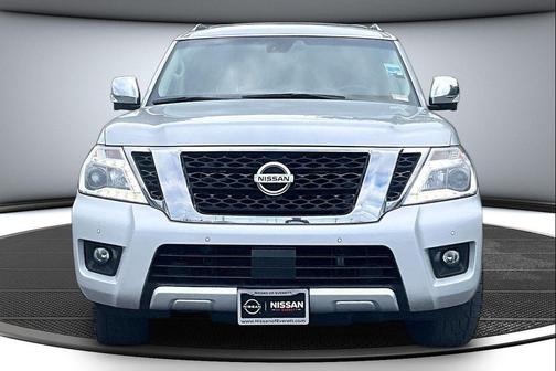 Brilliant Silver 2017 Nissan Armada Platinum