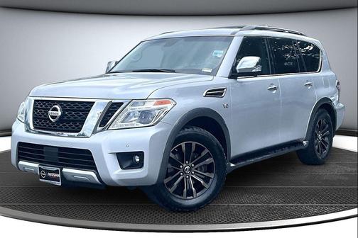 Brilliant Silver 2017 Nissan Armada Platinum