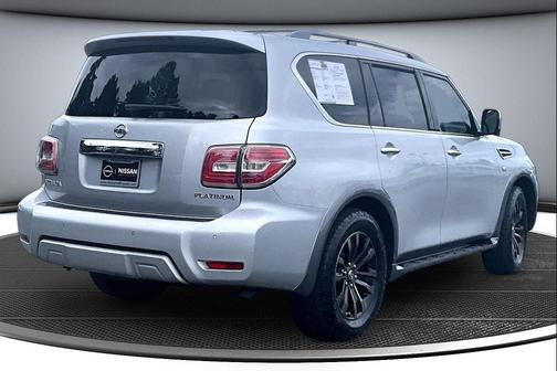 Brilliant Silver 2017 Nissan Armada Platinum