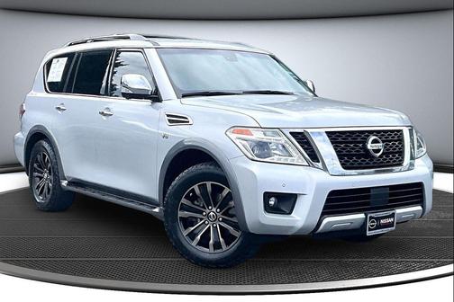 Brilliant Silver 2017 Nissan Armada Platinum