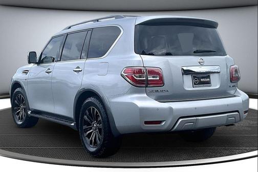 Brilliant Silver 2017 Nissan Armada Platinum