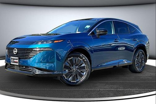 Aurora Blue/Super Black 2026 Nissan Murano Platinum