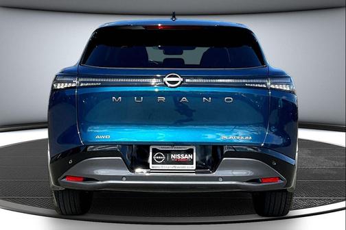 Aurora Blue/Super Black 2026 Nissan Murano Platinum