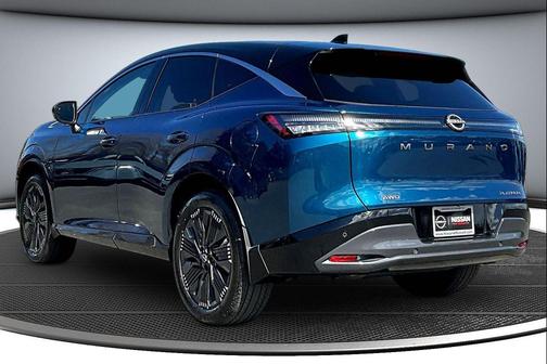 Aurora Blue/Super Black 2026 Nissan Murano Platinum