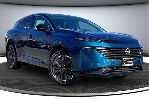 Aurora Blue/Super Black 2026 Nissan Murano Platinum