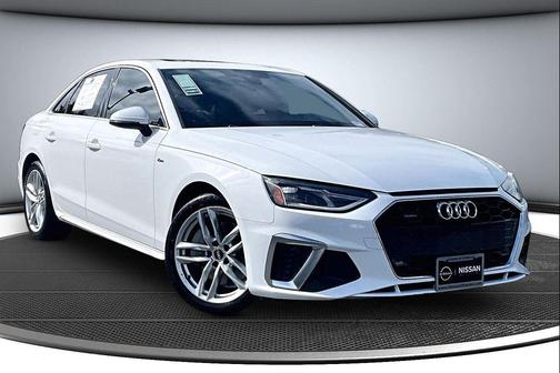 Ibis White 2020 Audi A4 45 Premium