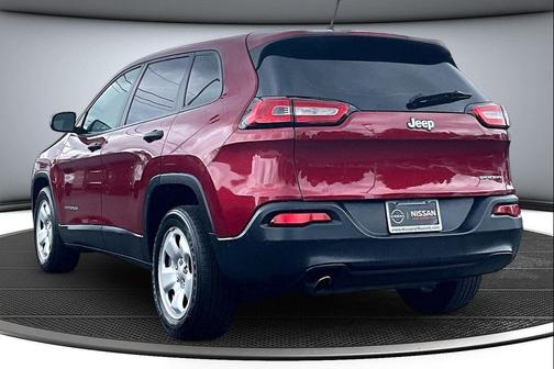 Deep Cherry Red Crystal Pearlcoat 2015 Jeep Cherokee Sport