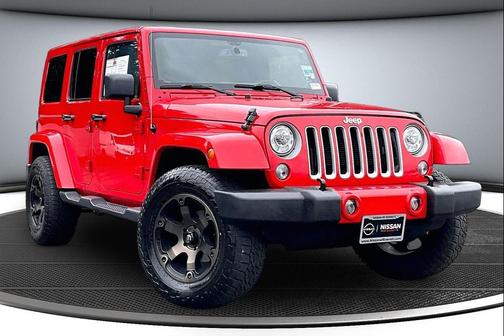 Firecracker Red Clearcoat 2017 Jeep Wrangler Unlimited Sahara