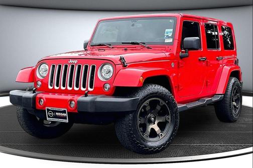 Firecracker Red Clearcoat 2017 Jeep Wrangler Unlimited Sahara