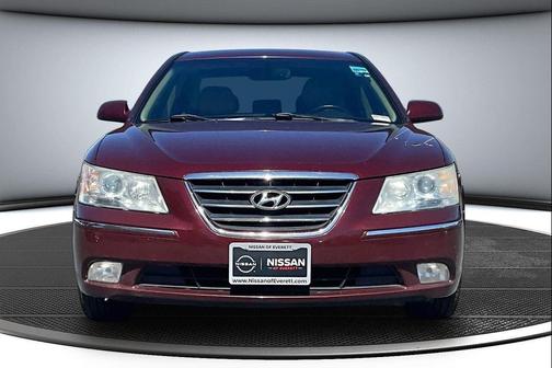 Dark Cherry Red 2009 Hyundai SONATA Limited
