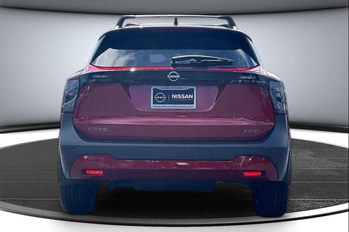 Scarlet Ember Tintcoat 2026 Nissan Kicks SV