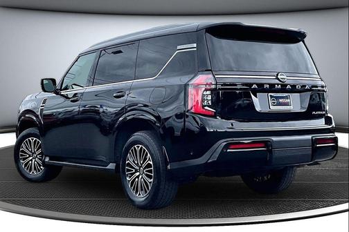 Super Black 2025 Nissan Armada Platinum 4WD