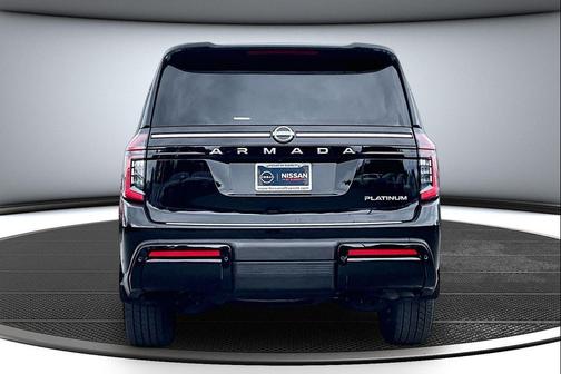 Super Black 2025 Nissan Armada Platinum 4WD