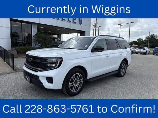 OXFORD WHITE 2025 Ford Expedition ACTIVE