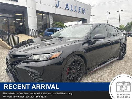 Black 2021 Toyota Camry TRD