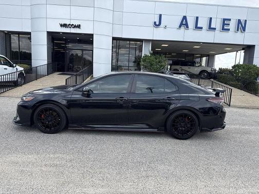 Black 2021 Toyota Camry TRD